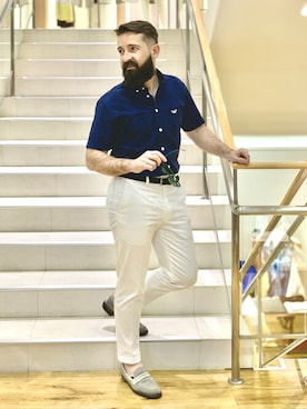 NOLLEYS MENS stylingさん（メンズ・168cm）の夏コーディネート