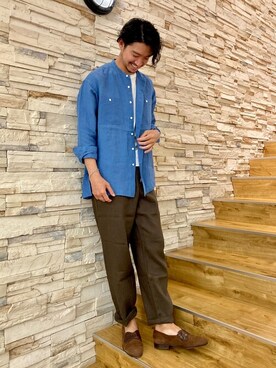 NOLLEYS MENS stylingさん（メンズ・178cm）の夏コーディネート
