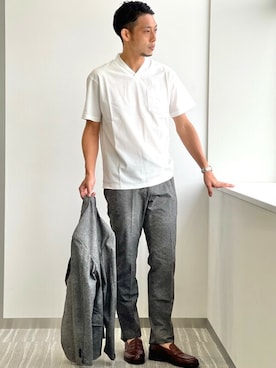 NOLLEYS MENS stylingさん（メンズ・173cm）の夏コーディネート
