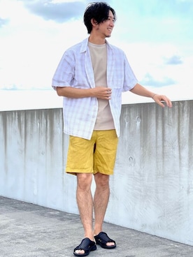 NOLLEYS MENS stylingさん（メンズ・178cm）の夏コーディネート