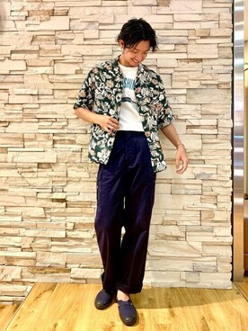 NOLLEYS MENS stylingさん(メンズ・178cm)の夏コーディネート