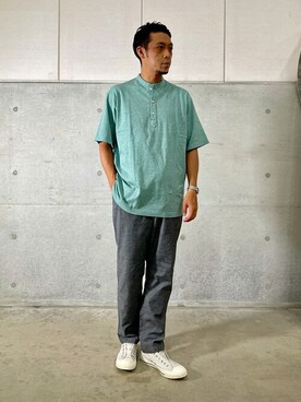 NOLLEYS MENS stylingさん（メンズ・173cm）の夏コーディネート