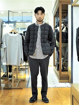 NOLLEYS MENS stylingさん（メンズ・174cm）の秋コーディネート