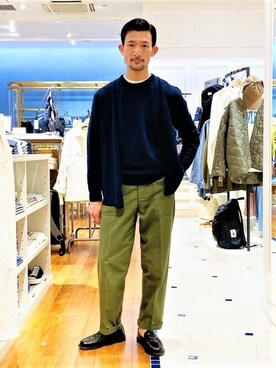 NOLLEYS MENS stylingさん（メンズ・166cm）の秋コーディネート