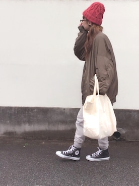 はなこさん（レディース・160cm）の冬コーディネート