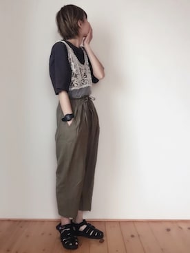 はなこさん(レディース・160cm)の夏コーディネート