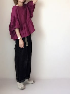 はなこさん（レディース・160cm）の秋コーディネート