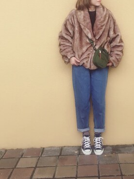 はなこさん（レディース・160cm）の冬コーディネート