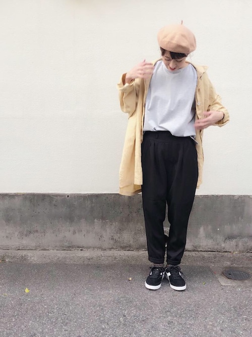 �͂Ȃ������T�V���c/�J�b�g�\�[�u�yHERCLOSET�z�r�b�O�V���G�b�g���Tee�iHER CLOSET�b�n�[�N���[�[�b�g�j�v���g�����R�[�f�B�l�[�g