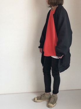 「NATAL DESIGN（ネイタルデザイン）のアイテム」を使った、はなこさん（レディース・160cm）の冬コーディネート