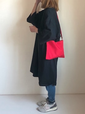 「Lee（リー）のアイテム（その他パンツ）」を使った、はなこさん（レディース・160cm）の春コーディネート