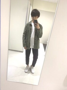 「アイテム（バングル/リストバンド）」を使った、しゅんさん（メンズ・170cm・20代）の春コーディネート