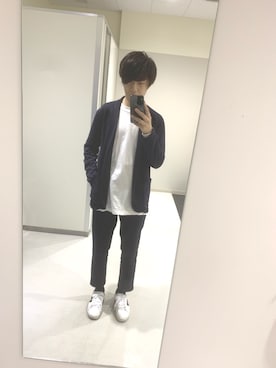 「店頭コーデ」｜しゅんさん（メンズ・170cm）の春コーディネート