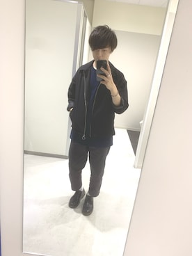 「アイテム（バングル/リストバンド）」を使った、しゅんさん（メンズ・170cm・20代）の春コーディネート