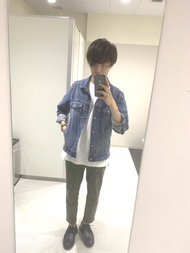 「GGD（ジージーディー）のアイテム（アクセサリー）」を使った、しゅんさん（メンズ・170cm）の春コーディネート