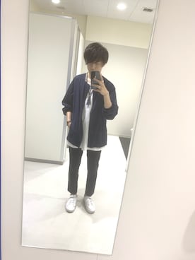 「アイテム（バングル/リストバンド）」を使った、しゅんさん（メンズ・170cm・20代）の春コーディネート