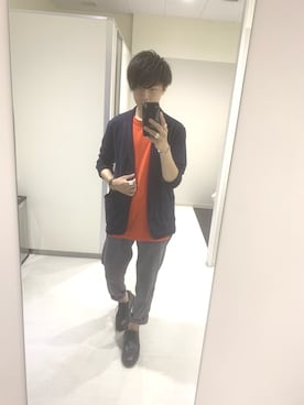 「アイテム（バングル/リストバンド）」を使った、しゅんさん（メンズ・170cm・20代）の春コーディネート