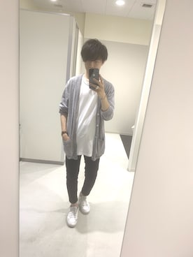 「アイテム（バングル/リストバンド）」を使った、しゅんさん（メンズ・170cm・20代）の夏コーディネート