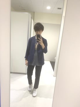 「アイテム（バングル/リストバンド）」を使った、しゅんさん（メンズ・170cm・20代）の夏コーディネート