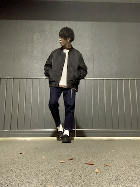 しゅんさん（メンズ・170cm）の冬コーディネート