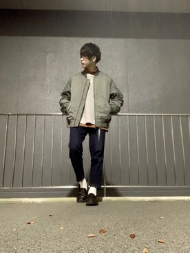 しゅんさん（メンズ・170cm）の冬コーディネート