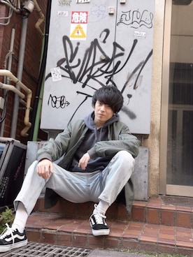 しゅんさん（メンズ・170cm）の冬コーディネート