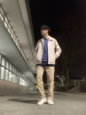 「SETUP7（セットアップセブン）のアイテム（ジャケット/アウター）」を使った、しゅんさん（メンズ・170cm）の春コーディネート