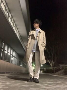 「UNIQLO（ユニクロ）の50色ソックス（消臭機能付き）（ソックス/靴下）」を使った、しゅんさん（メンズ・170cm）の春コーディネート