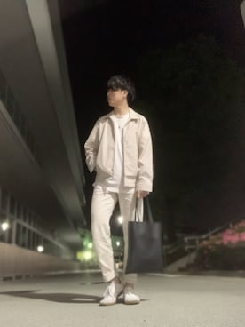 「SETUP7（セットアップセブン）のアイテム（ジャケット/アウター）」を使った、しゅんさん（メンズ・170cm）の春コーディネート