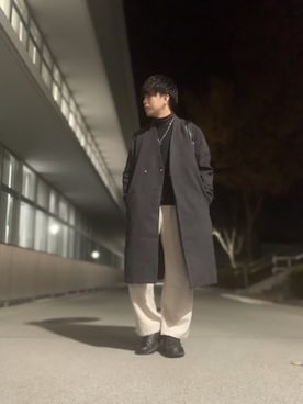 「MONO-MART（モノマート）のアイテム（その他アウター）」を使った、しゅんさん（メンズ・170cm）の冬コーディネート