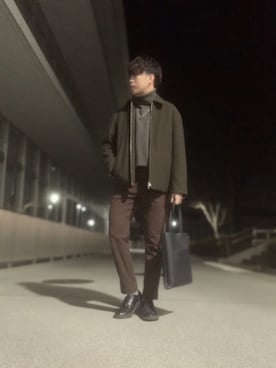 しゅんさん(メンズ・170cm)の冬コーディネート