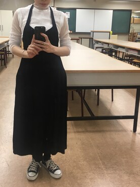 「Hanes」｜「アイテム（ワンピース/ドレス）」を使った、inekoさん（レディース・156cm）の夏コーディネート