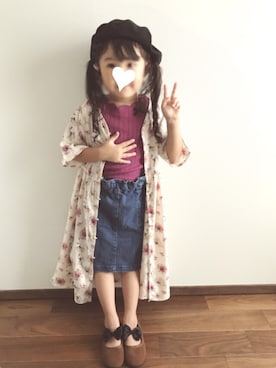 yさん(キッズ・100cm)の夏コーディネート
