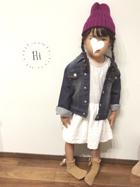 yさん（キッズ・100cm）の秋コーディネート