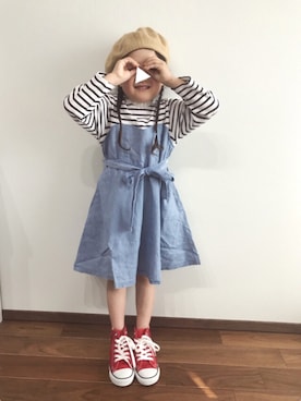yさん（キッズ・100cm）の春コーディネート