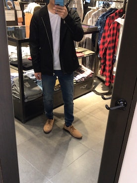 「ユニオンステーション」｜「アイテム（その他シューズ）」を使った、ゆう様さん（メンズ・168cm）の秋コーディネート
