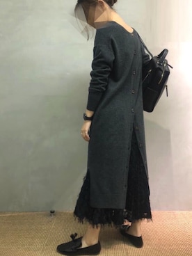 ニッシさん（レディース・164cm）の冬コーディネート