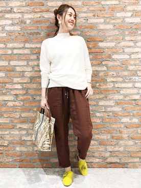 ニッシさん（レディース・164cm）の春コーディネート