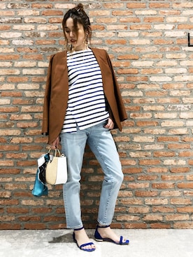 ニッシさん（レディース・164cm）の春コーディネート