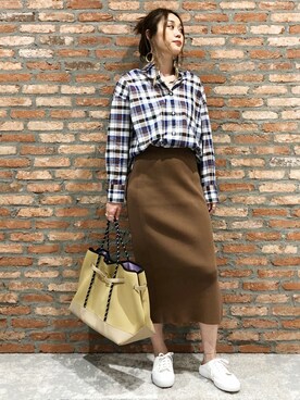 ニッシさん（レディース・164cm）の春コーディネート