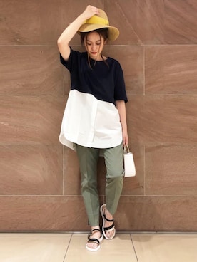 ニッシさん（レディース・164cm）の春コーディネート