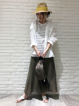 ニッシさん(レディース・164cm)の夏コーディネート