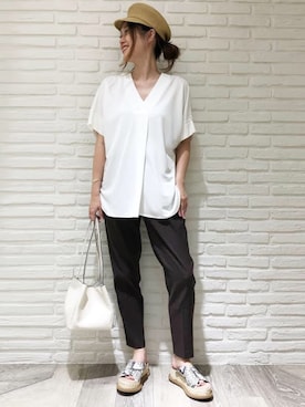 ニッシさん（レディース・164cm）の夏コーディネート