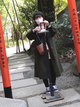 ウさん（レディース・154cm）の冬コーディネート
