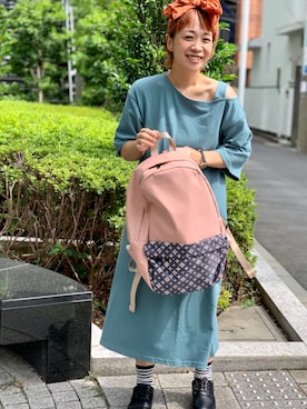 「ボーター」｜kiiroitoriさん（レディース・156cm）の夏コーディネート