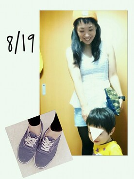「クラッチ」｜kiiroitoriさん（レディース・156cm）の夏コーディネート