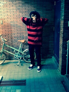 「Utility（ユーティリティー）のアイテム」を使った、かんだくんさん（メンズ・168cm）の秋コーディネート