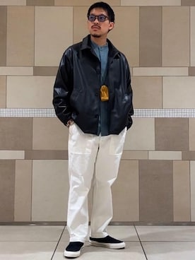 「GLR/ lab」｜minetokuさん（メンズ・173cm）の冬コーディネート