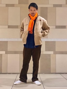 「■THE NORTH FACE」｜minetokuさん（メンズ・173cm）の冬コーディネート