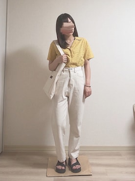 「アプレジュール」｜「アイテム（サンダル）」を使った、kana 相互さん（レディース・156cm）の夏コーディネート